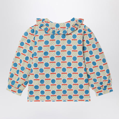 Bobo Choses Cotton blouse with geometric patterns