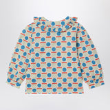 Bobo Choses Cotton blouse with geometric patterns