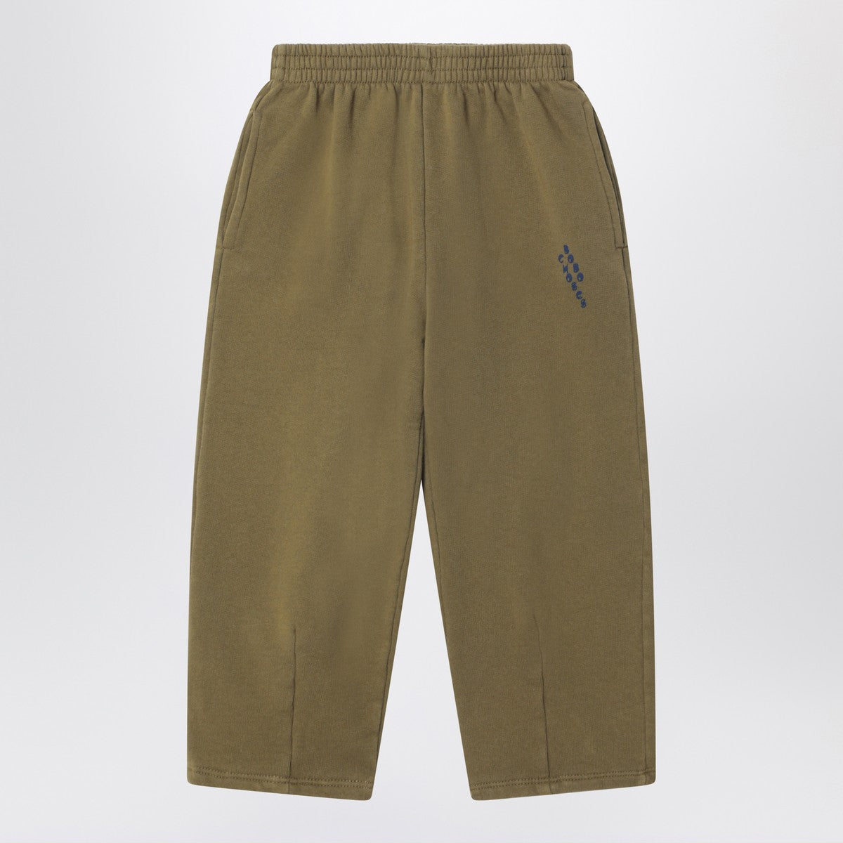 Bobo Choses Khaki green jogging trousers
