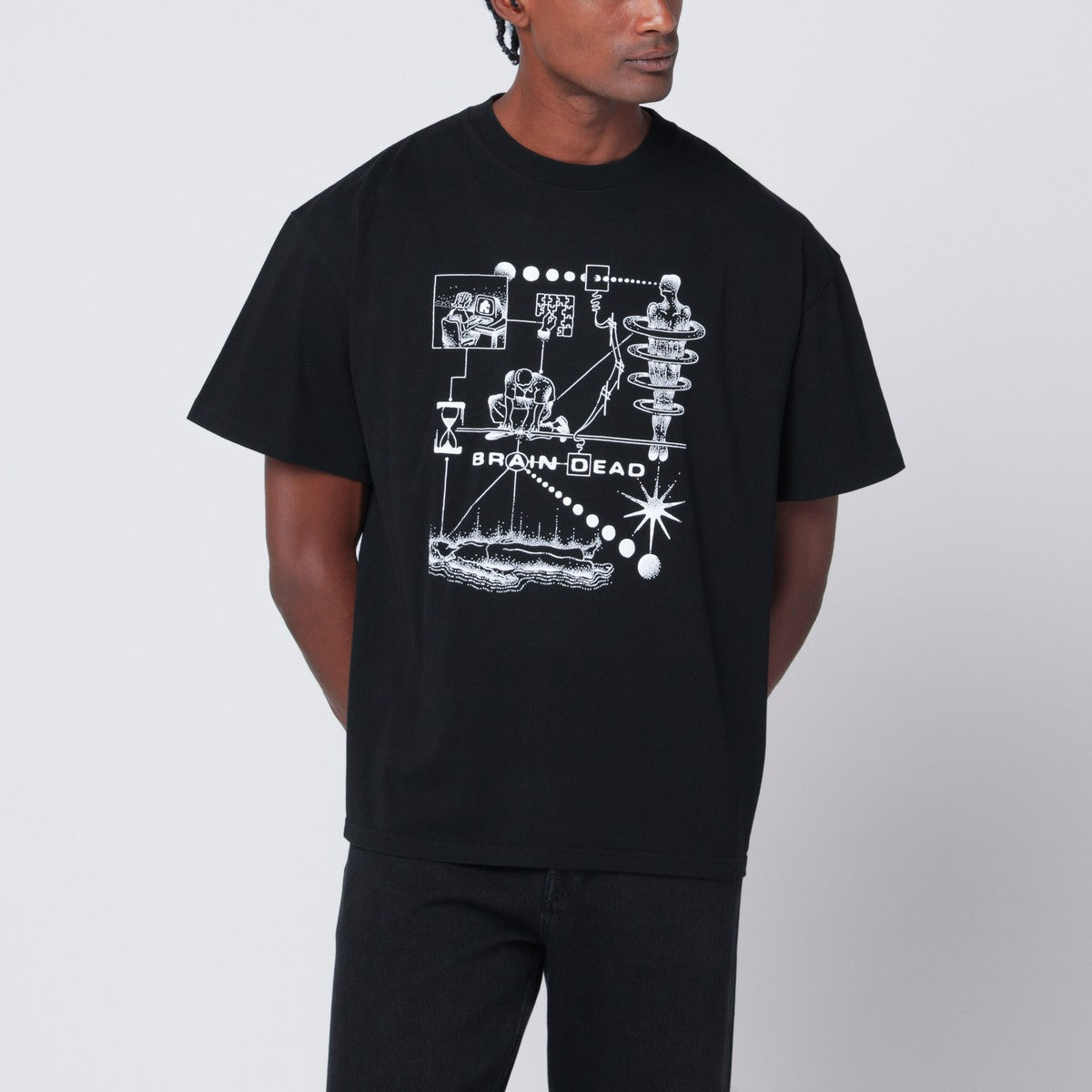 Brain Dead Black Mind Puzzle T-shirt