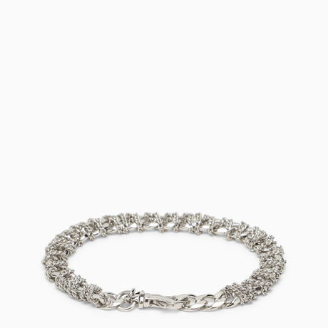 Emanuele Bicocchi Silver 925 intricate chain bracelet