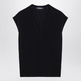 S Max Mara Navy blue wool vest