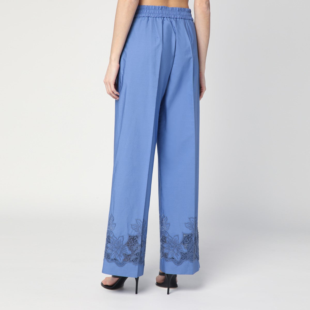 P.A.R.O.S.H. Embroidered cotton pants