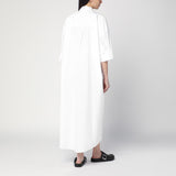 P.A.R.O.S.H. White chemise dress in cotton