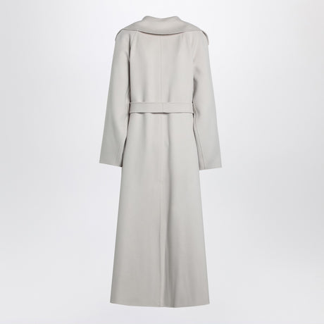 S Max Mara Ivory wool robe coat