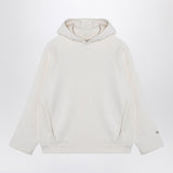 Douuod Ivory cotton blend hoodie