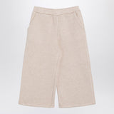 Douuod Beige viscose blend trousers