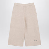 Douuod Beige viscose blend trousers