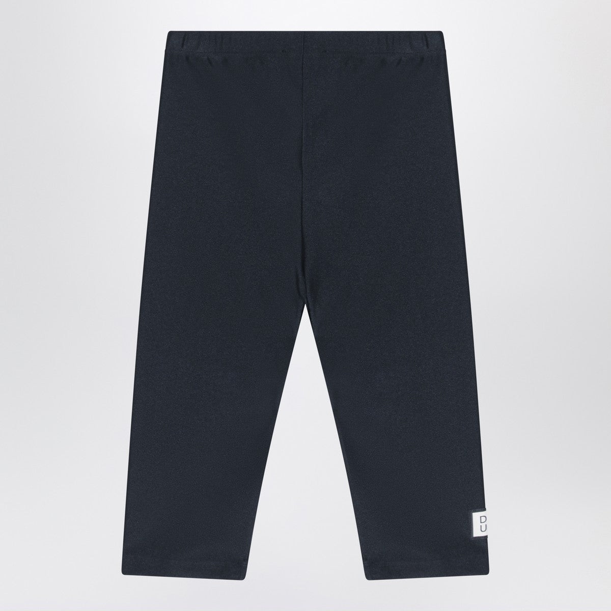 Douuod Black shiny nylon-blend leggings