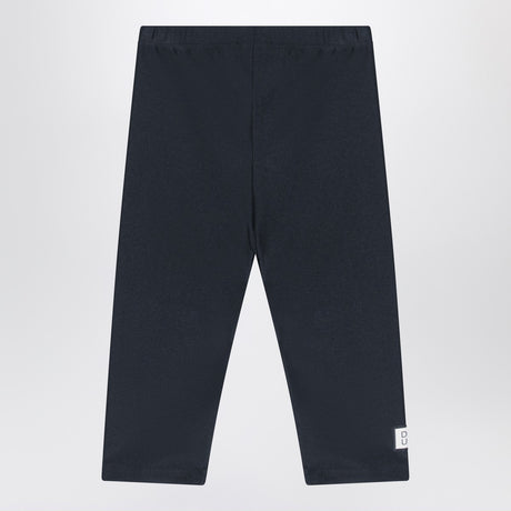 Douuod Black shiny nylon-blend leggings