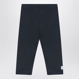 Douuod Black shiny nylon-blend leggings