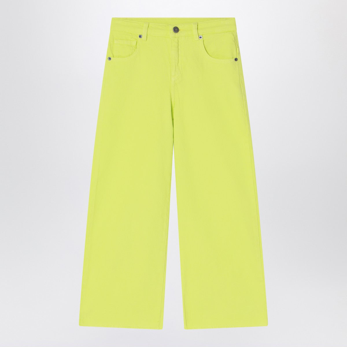 Douuod Lime yellow cotton pants