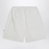 Douuod White cotton shorts