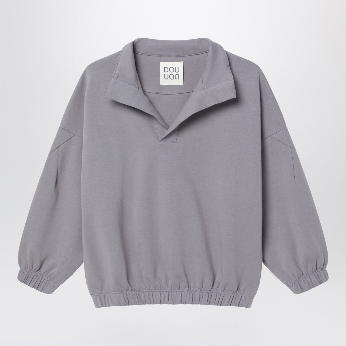 Douuod Grey V-neck sweatshirt