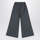 Douuod Gray wool-blend trousers