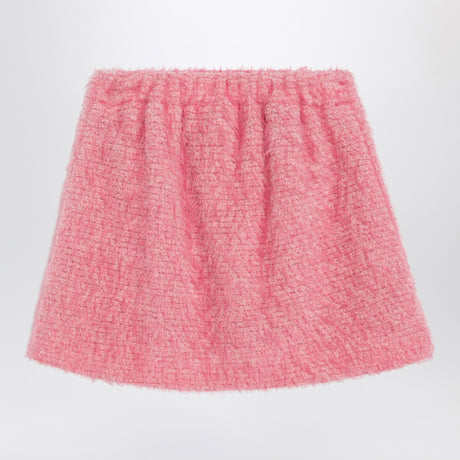Douuod Pink wool-blend Senna skirt