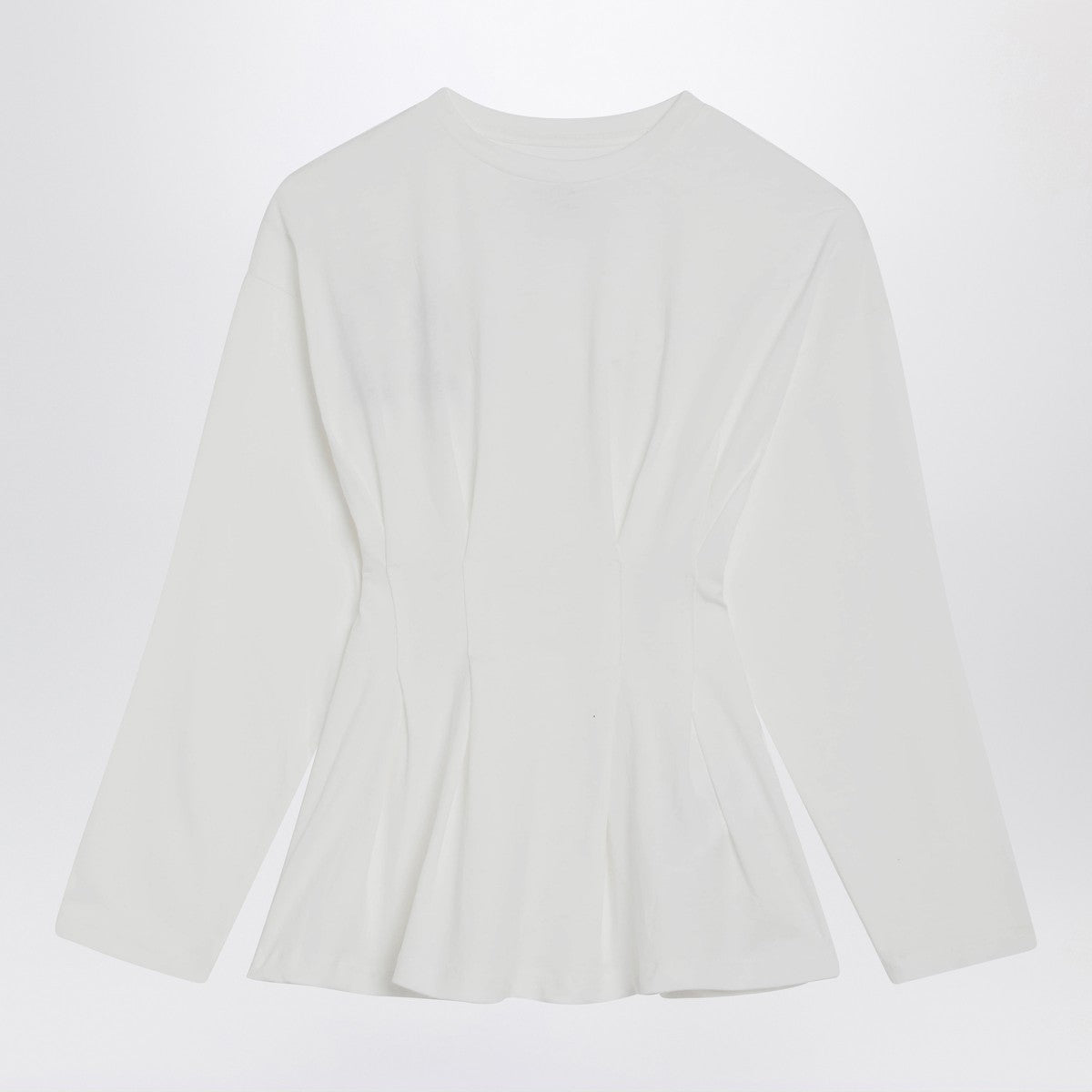 Douuod James sweater in ivory cotton