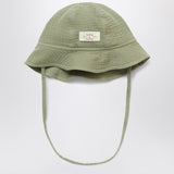 Teddy & Minou Sage green hat with drawstring