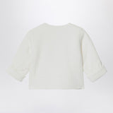 Teddy & Minou White Cotton Jacket