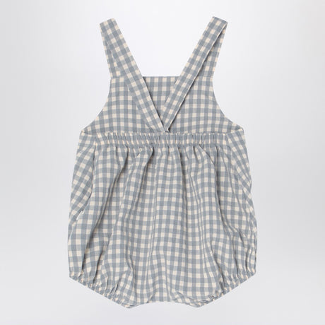 Teddy & Minou Checked overall with t-shirt