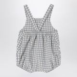 Teddy & Minou Checked overall with t-shirt