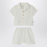 Teddy & Minou Two-piece set in milky white