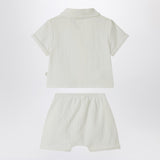 Teddy & Minou Two-piece set in milky white