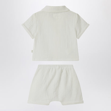 Teddy & Minou Two-piece set in milky white