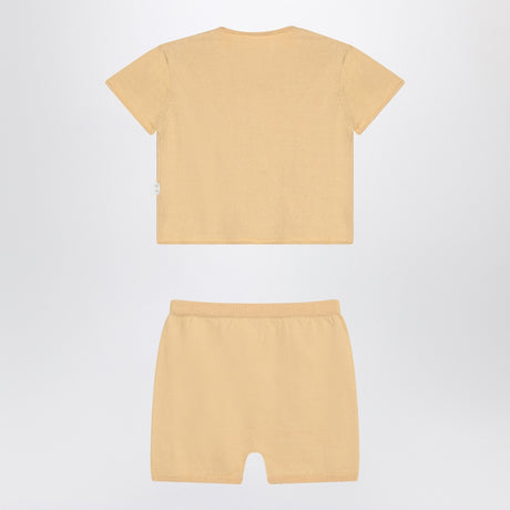 Teddy & Minou Yellow outfit in cotton
