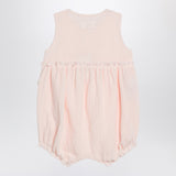 Teddy & Minou Pink cotton romper