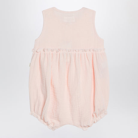 Teddy & Minou Pink cotton romper
