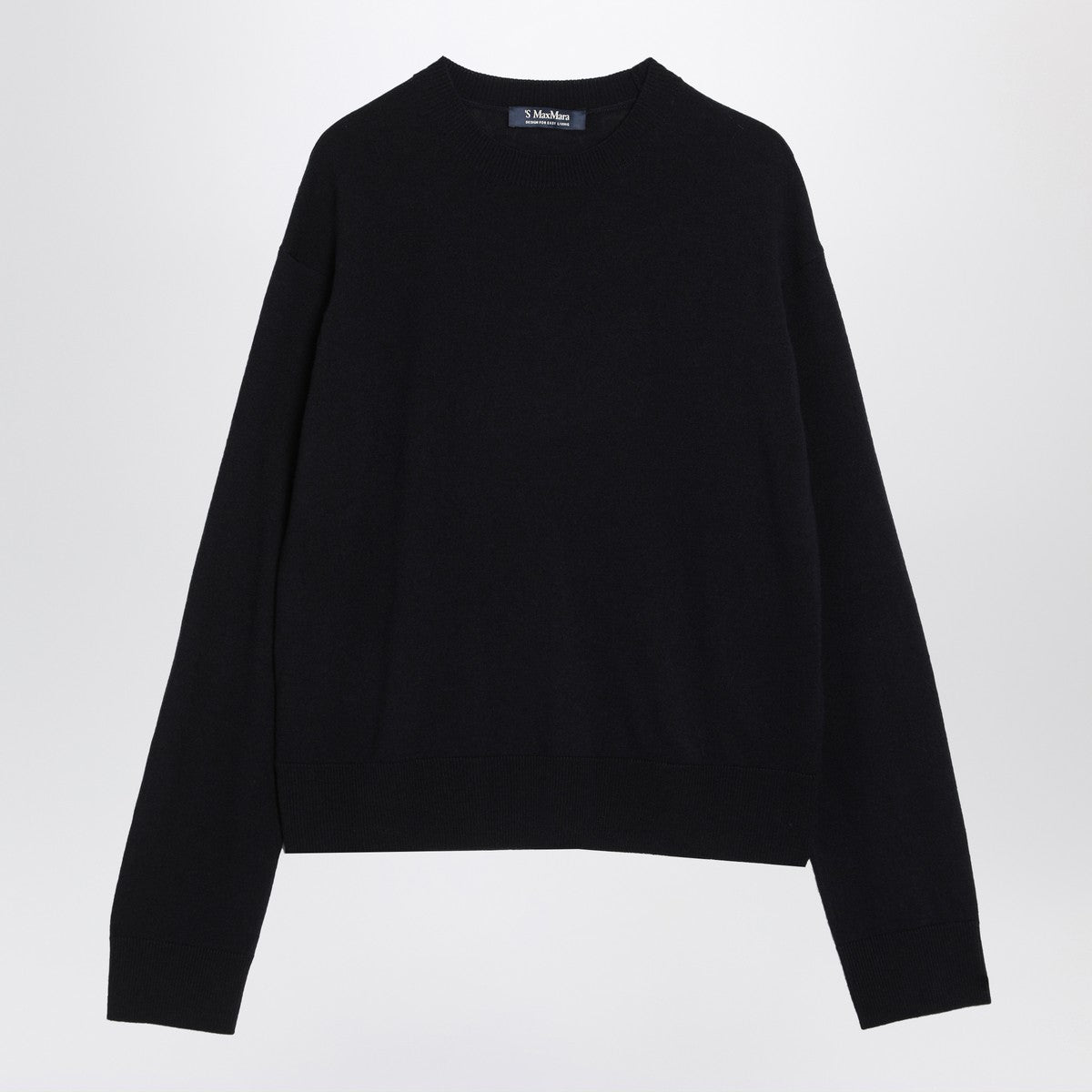 S Max Mara Navy blue wool sweater