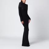Entire Studios Black long wool dress