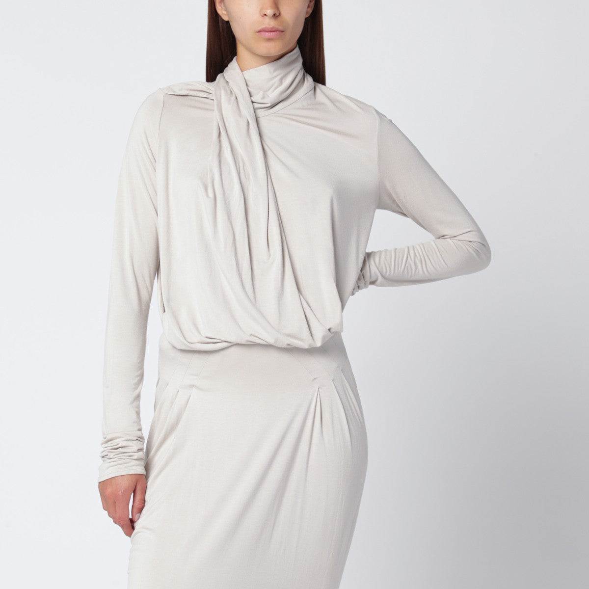 Entire Studios Ivory draped top