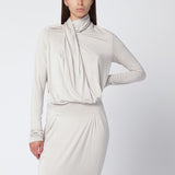 Entire Studios Ivory draped top