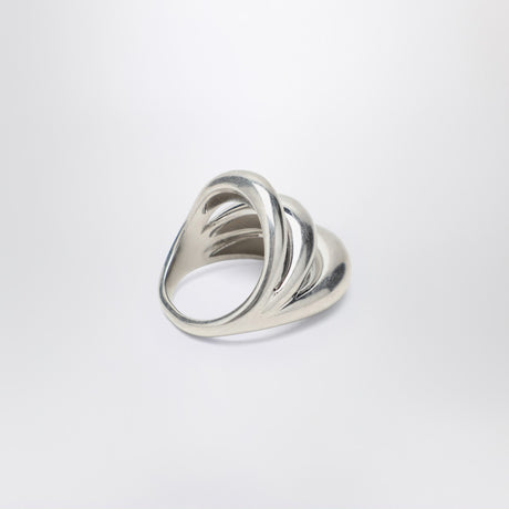 Panconesi Triptych Blow Up silver ring