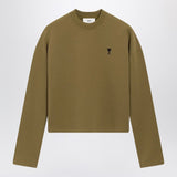 Ami Paris Bronze Ami De Coeur sweatshirt