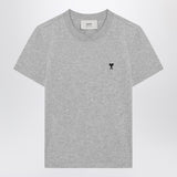 Ami Paris Ami De Coeur grey t-shirt