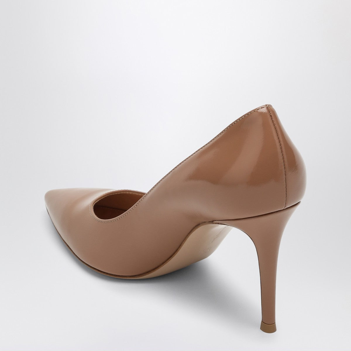 Gianvito Rossi Gianvito 85 pumps in caramel-coloured leather