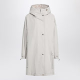 Max Mara Studio Light beige cotton blend parka