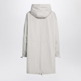 Max Mara Studio Light beige cotton blend parka