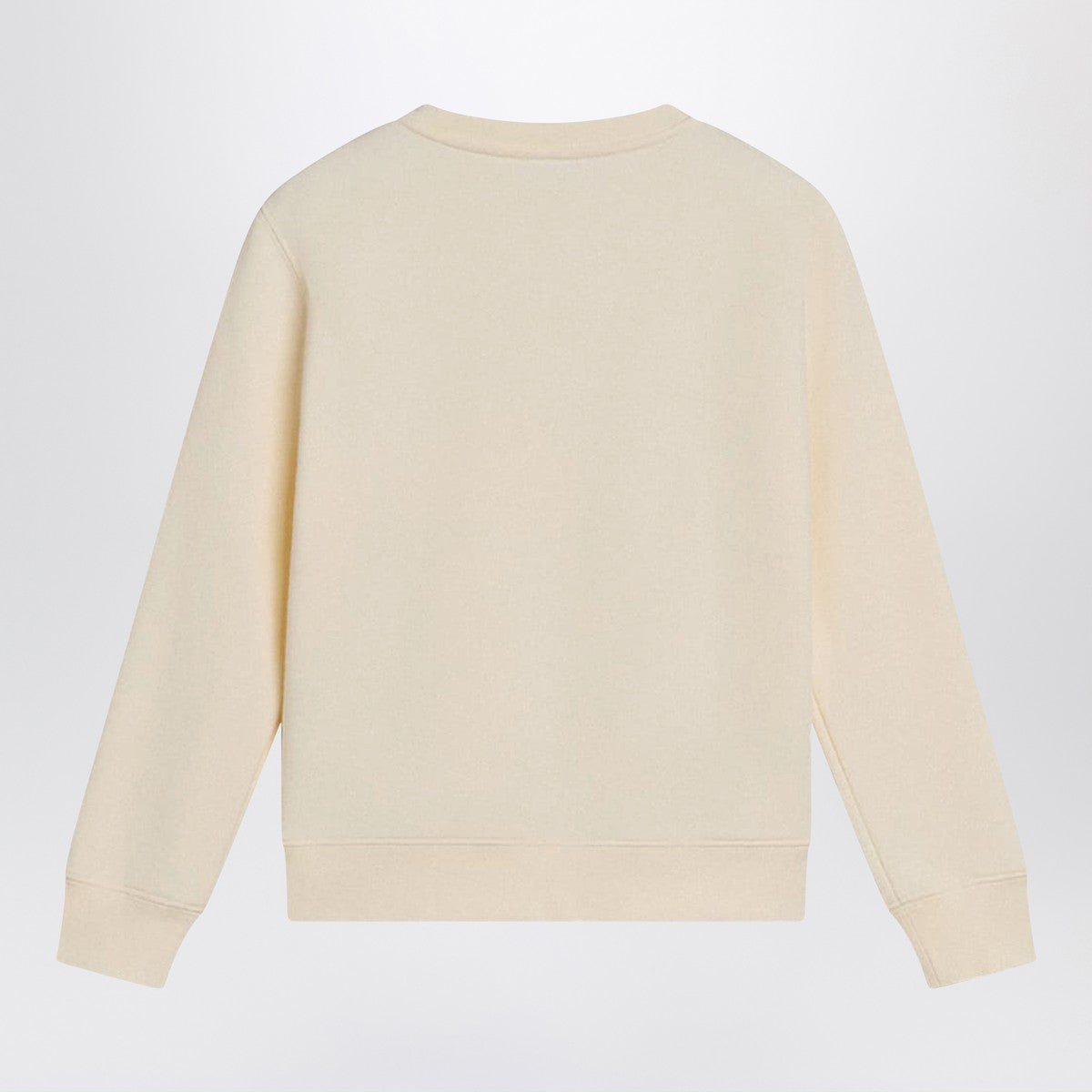 Golden Goose Ivory crewneck sweatshirt with logo