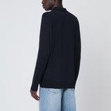 Golden Goose Navy blue wool polo