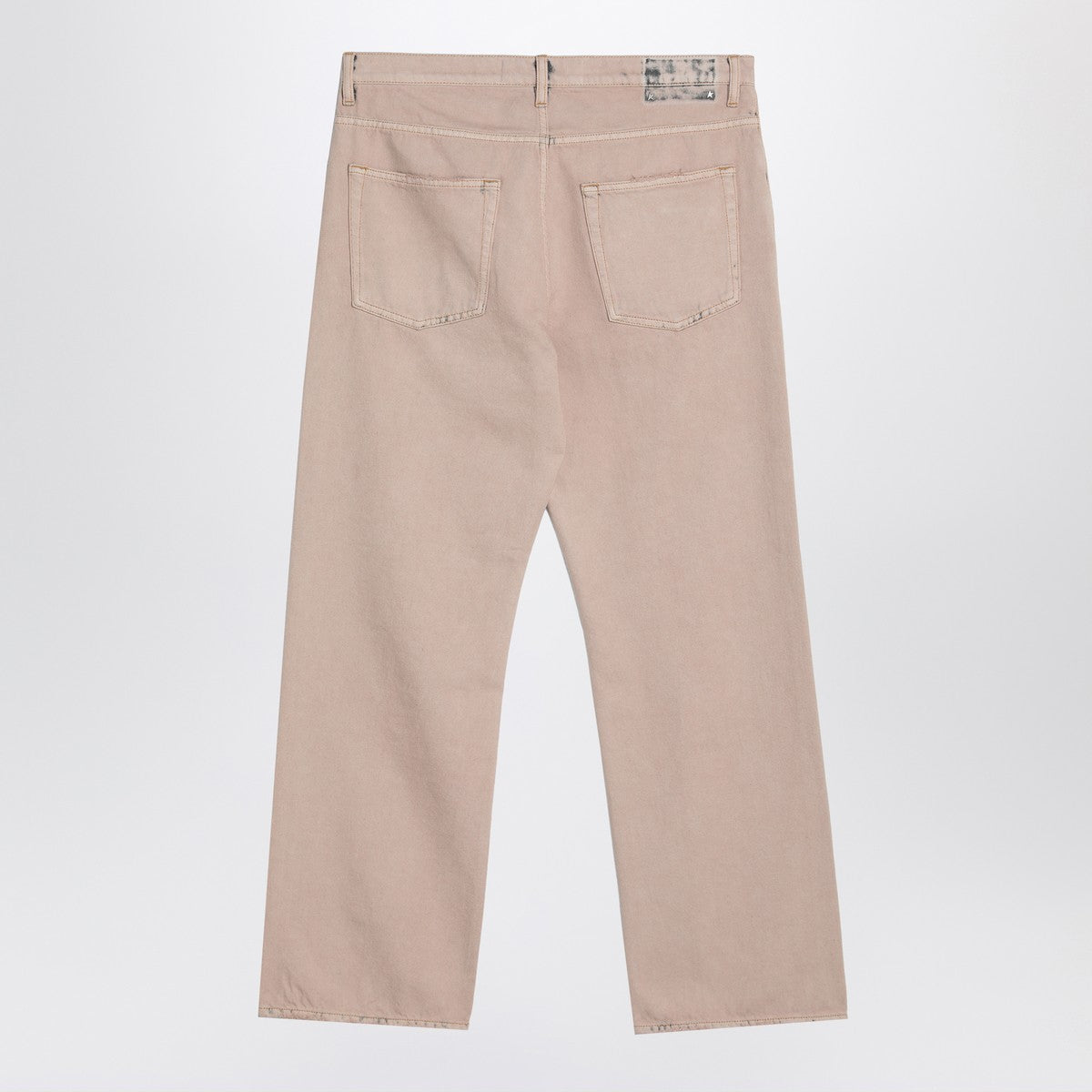 Golden Goose Dyed-effect pink denim jeans