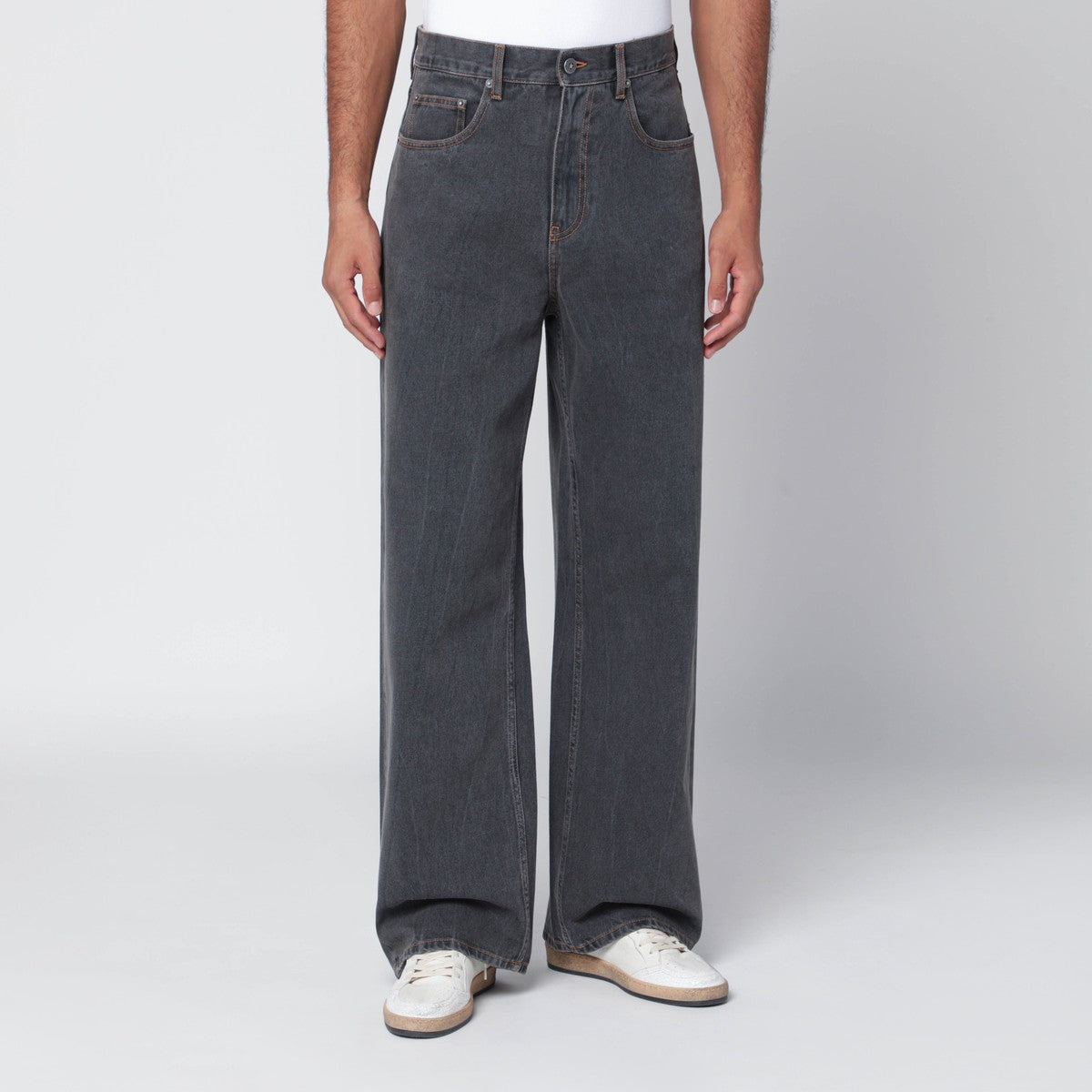 Golden Goose Slate grey wide jeans