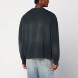 Golden Goose Distressed faded black sweatshirt