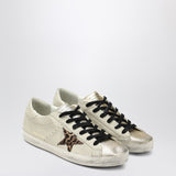 Golden Goose Light beige/animalier Super-Star sneaker