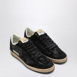 Golden Goose Ball Star sneakers black in suede and glitter