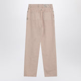 Golden Goose Dyed-effect pink denim jeans