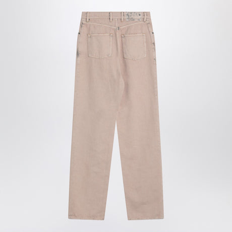 Golden Goose Dyed-effect pink denim jeans